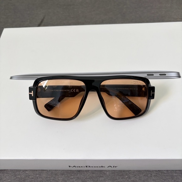 Tom Ford Black and Brown Sunglasses